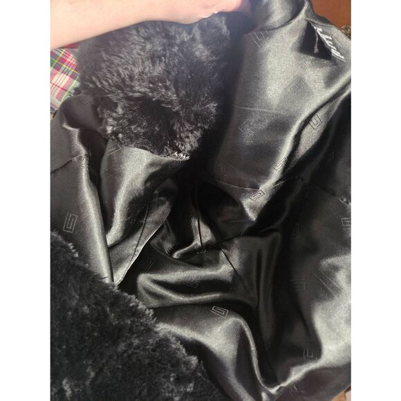 VTG Pamela McCoy Tiger Mills Faux Fur Coat Sz. 1X - Picture 6 of 7